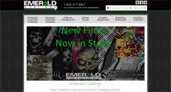 Desktop Screenshot of emeraldcoatings.com